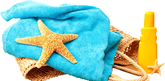 Towel on the beach